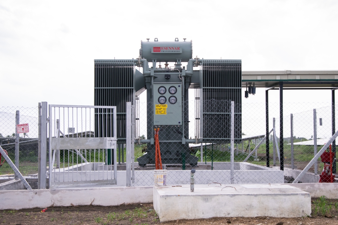 Cable laying and termination for solar projects