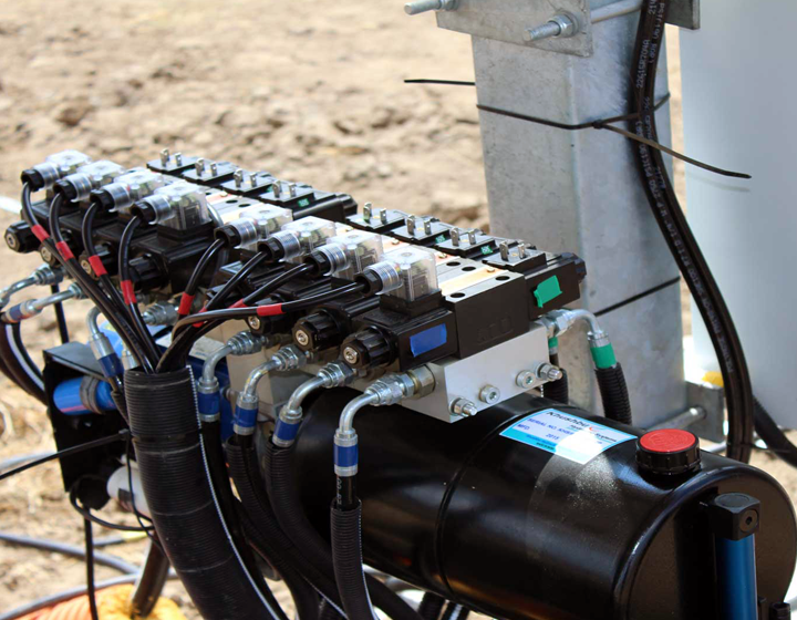 Cable laying and termination