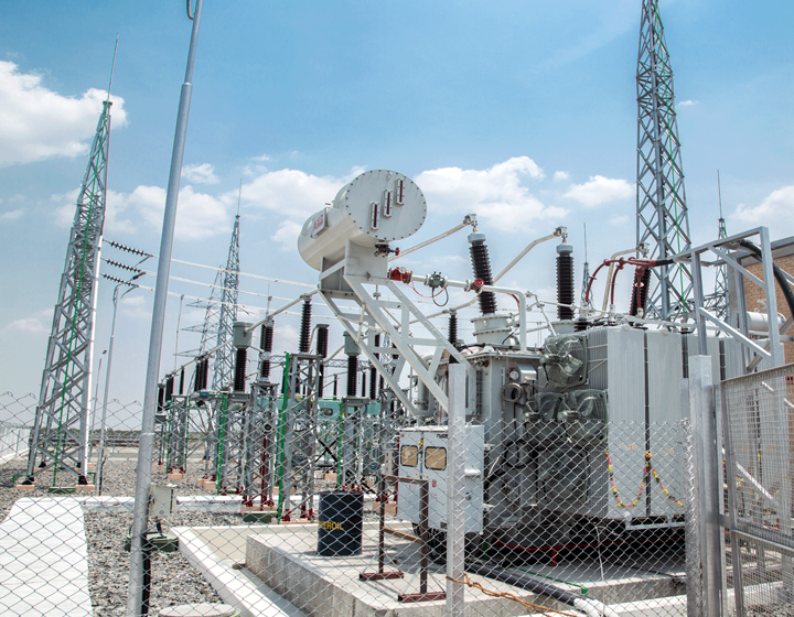 Admire engineering team delivering power infrastructure
