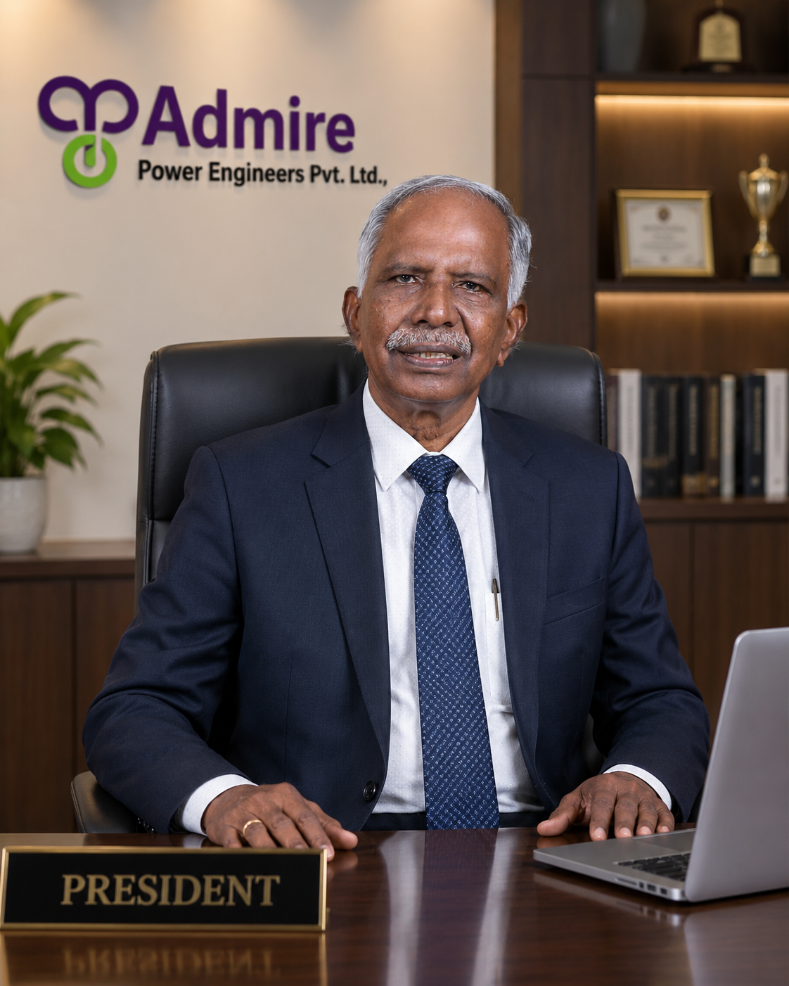 V. Manoharan, President of Admire Power Engineering Pvt. Ltd.